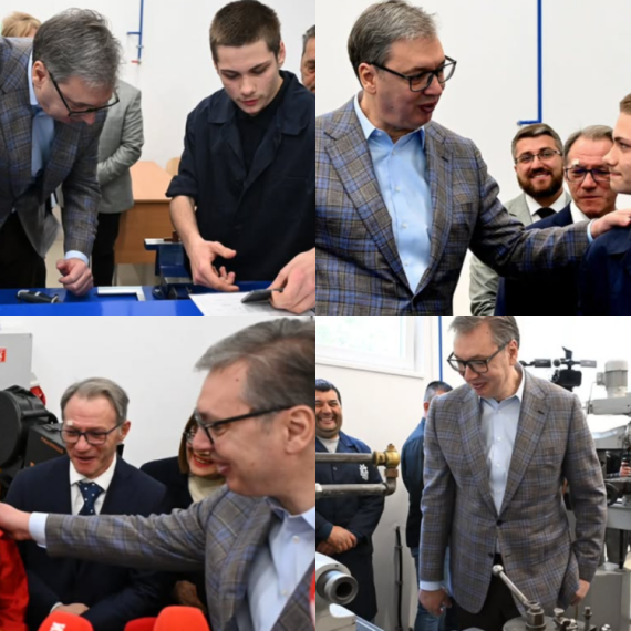 Vučić: "Rad, ozbiljnost i odgovornost uvek su pobeđivali"; "Slavimo budućnost onih koji žele da se bore" VIDEO