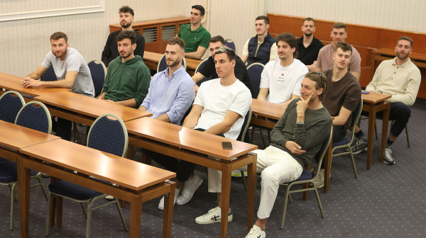 Odbojkaši Srbije počeli pripreme za Ligu nacija
