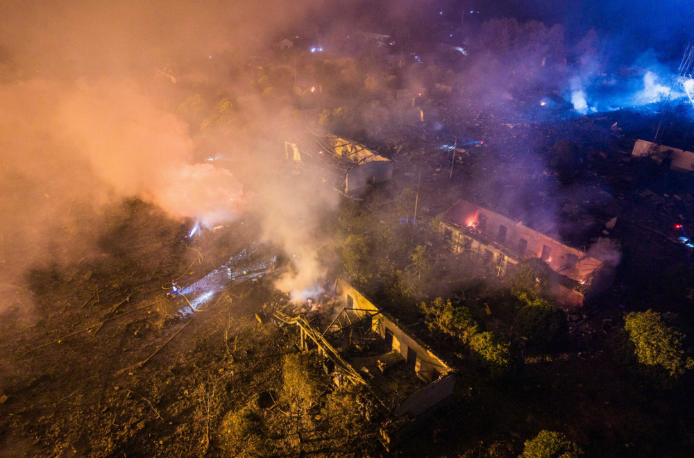Eksplozija u fabrici vatrometa u Kini: 26 mrtvih, 61 povređen FOTO/VIDEO