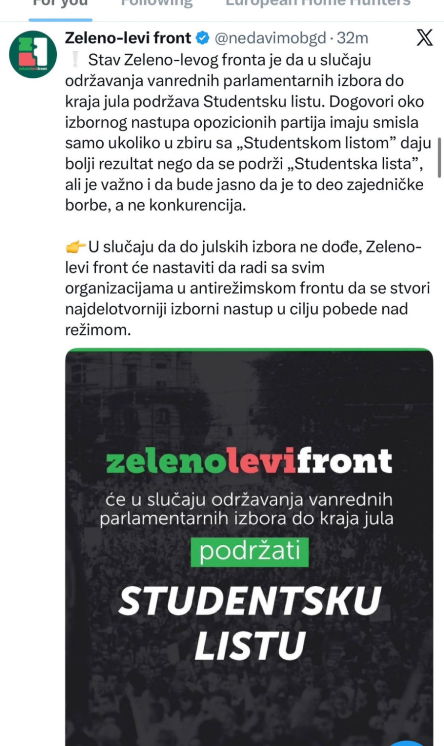 Mole Boga da Vučić ne raspiše izbore, pa da mogu da kažu: Baš smo hteli da vas podržimo, Vučić je kriv FOTO