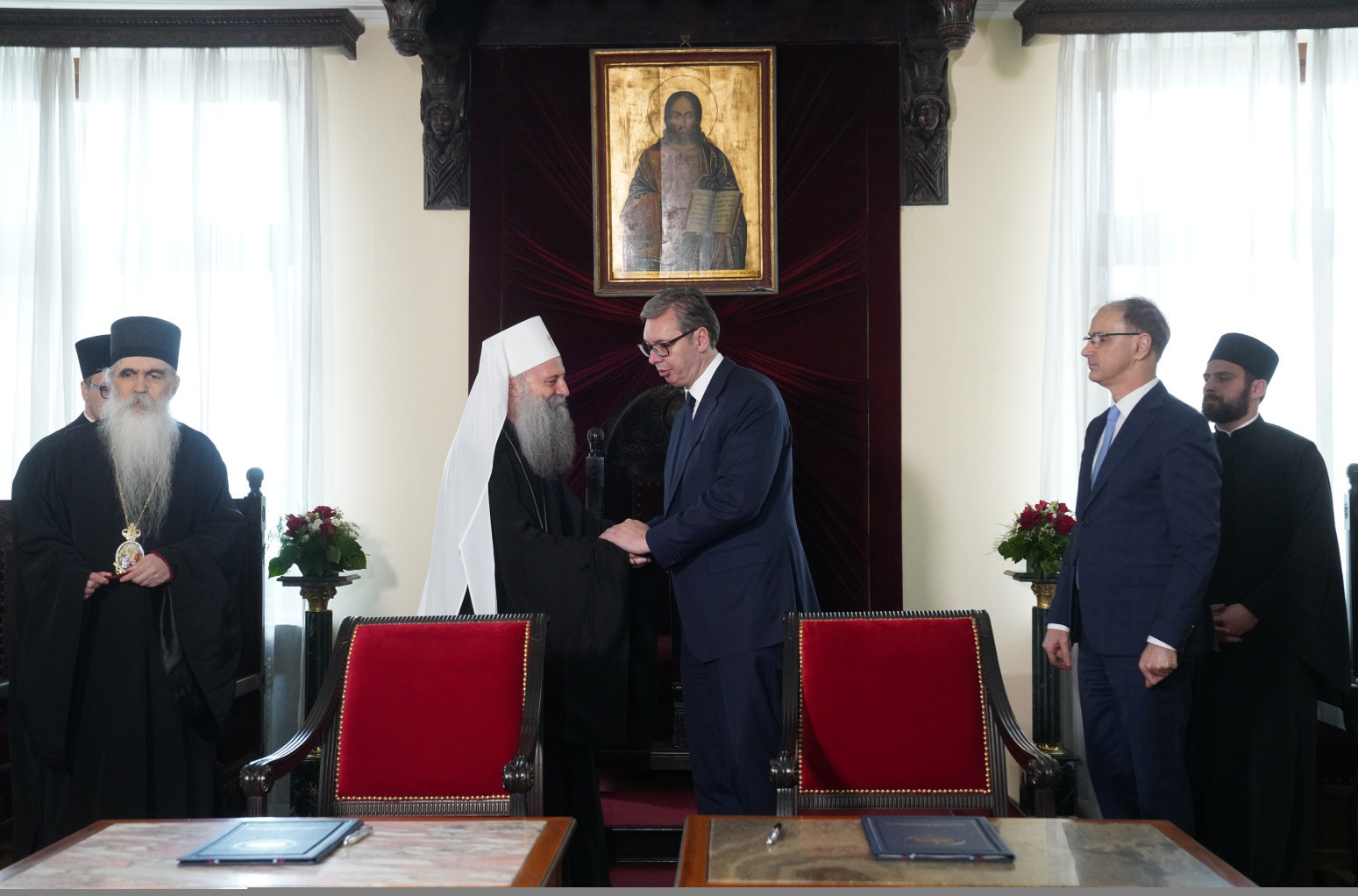 Ogroman korak napred; Vučić: "Potpisali ste Memorandum kojim se stvara Univerzitet Sveti Sava" FOTO/VIDEO