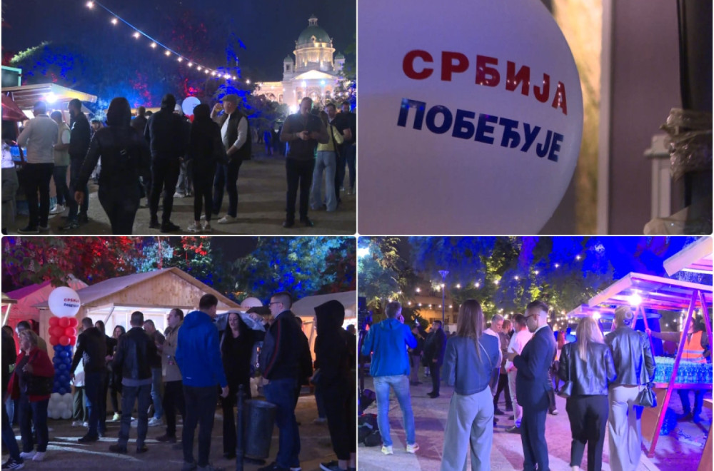 Žurka Srbija pobeđuje u Pionirskom parku; Građani poručili – dosta nam je podela i nasilja VIDEO