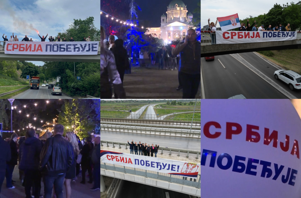 Evo kako je Srbija juče izgledala; Žurka u Pionirskom parku, širom Beograda osvanulo – Srbija pobeđuje FOTO