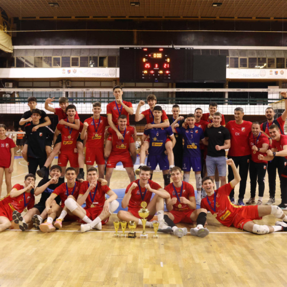 Juniori Vojvodine najbolji u Srbiji, Pavle je MVP