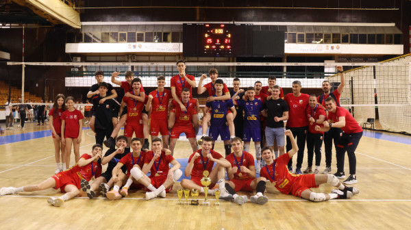 Juniori Vojvodine najbolji u Srbiji, Pavle je MVP
