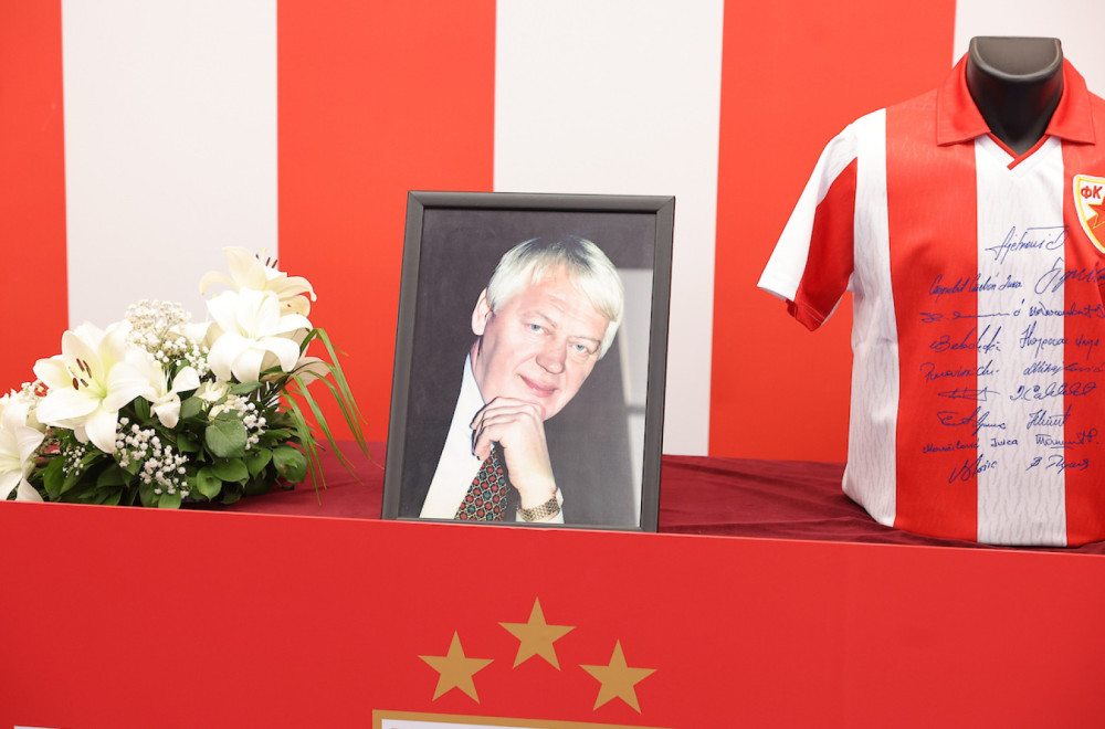 Crvena zvezda se oprostila od legendarnog Vladimira Cvetkovića