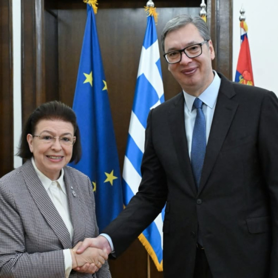 Vučić sa ministarkom kulture Grčke: "Razgovor o zajedničkim projektima i očuvanju kulturne baštine" FOTO