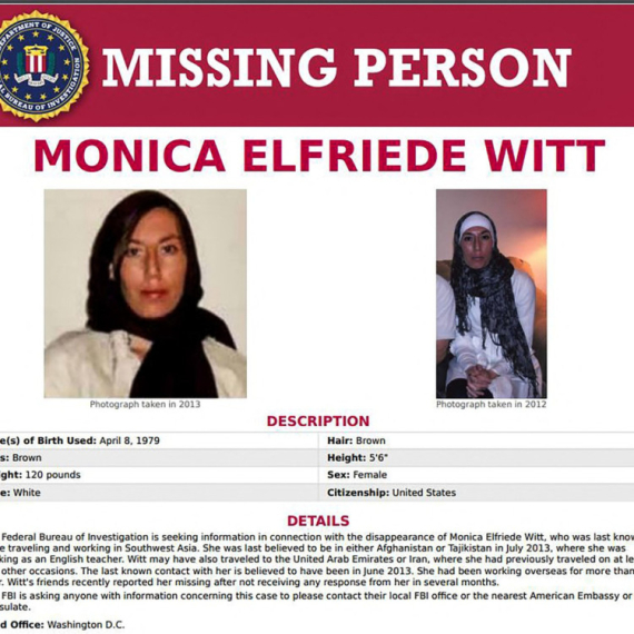 Izdala Ameriku za Iran; FBI nudi 200.000 dolara za njen trag FOTO