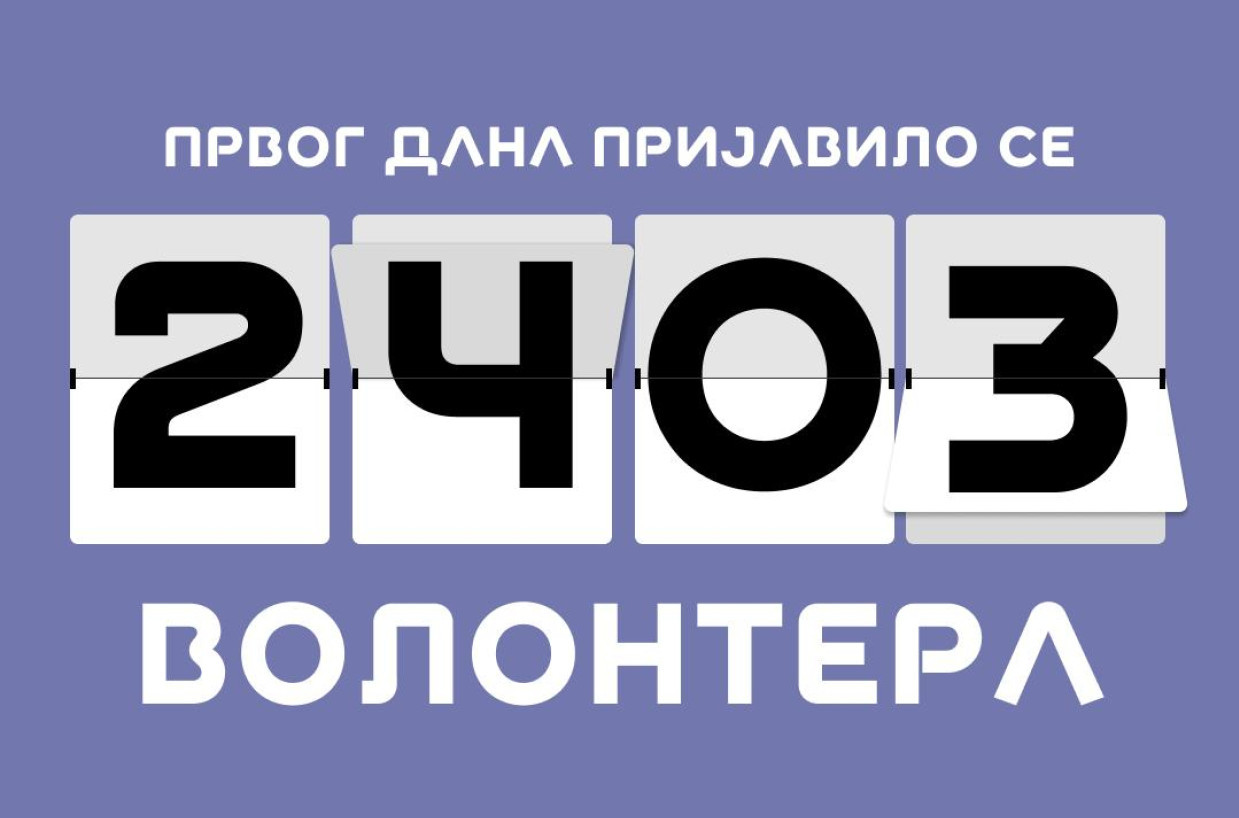 Već prvog dana 2.403 prijavljenih volontera za EXPO 2027