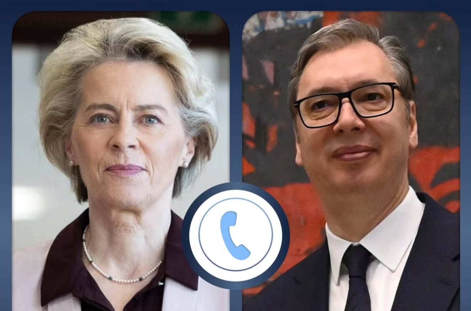 Vučić razgovarao sa Ursulom fon der Lajen: Dobar i otvoren razgovor; Srbija ostaje posvećena reformama