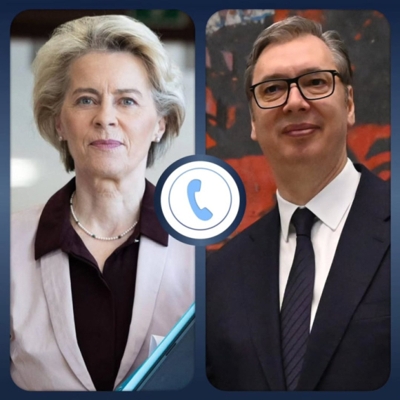 Vučić razgovarao sa Ursulom fon der Lajen: "Dobar i otvoren razgovor"; "Srbija ostaje posvećena reformama"