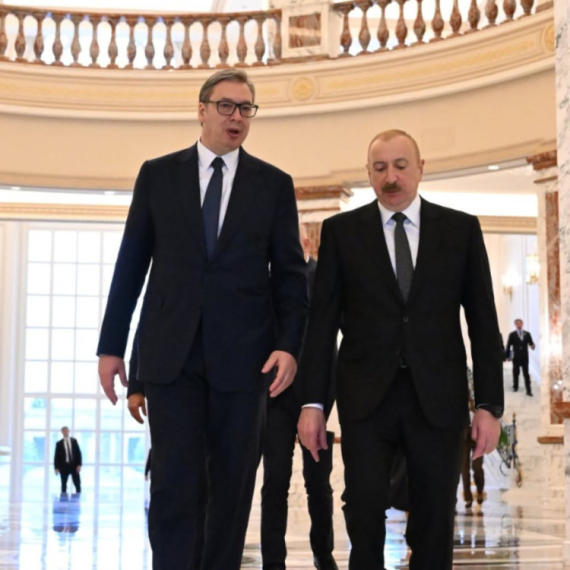 Alijev nakon sastanka sa Vučićem: "Politički odnosi dve zemlje na vioskom nivou"
