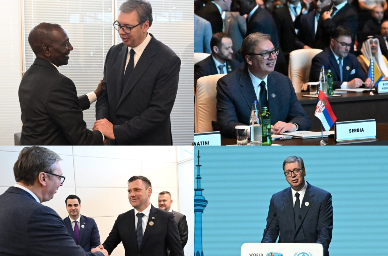 Vučić se obratio na Svetskom urbanom forumu; Niz bitnih susreta; Sa ponosom predstavljam Srbiju FOTO/VIDEO