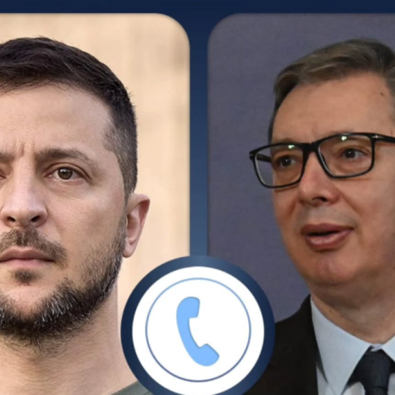 Vučić sa Zelenski: "Otvoren i dobar razgovor o bilateralnim odnosima naših zemalja"