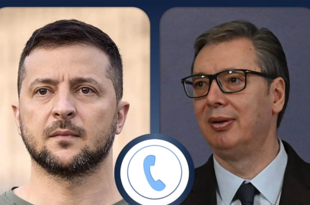 Vučić sa Zelenski: Otvoren i dobar razgovor o bilateralnim odnosima naših zemalja