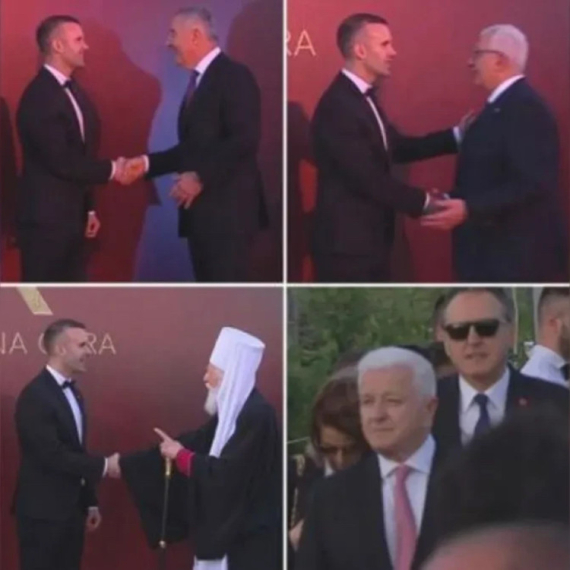 Oni su slavili otcepljenje Crne Gore: Rame uz rame – Spajić, raspop Miraš, Gojko, Mandić... FOTO