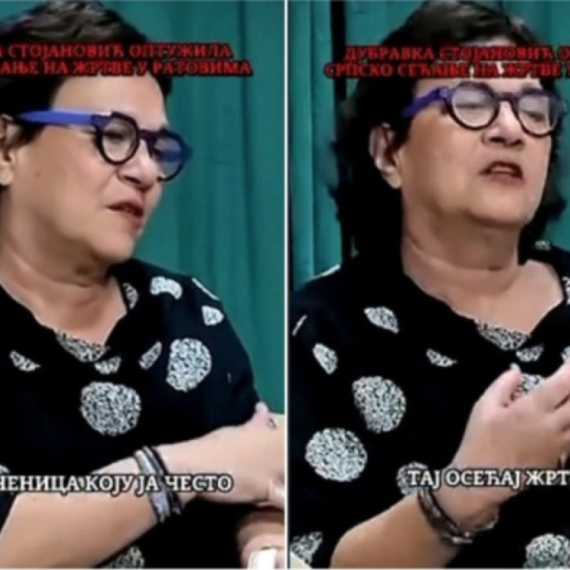 Ideolog blokadera Dubravka Stojanović ponovo napala srpske žrtve; "Pljuvanje po jasenovačkim mučenicima"