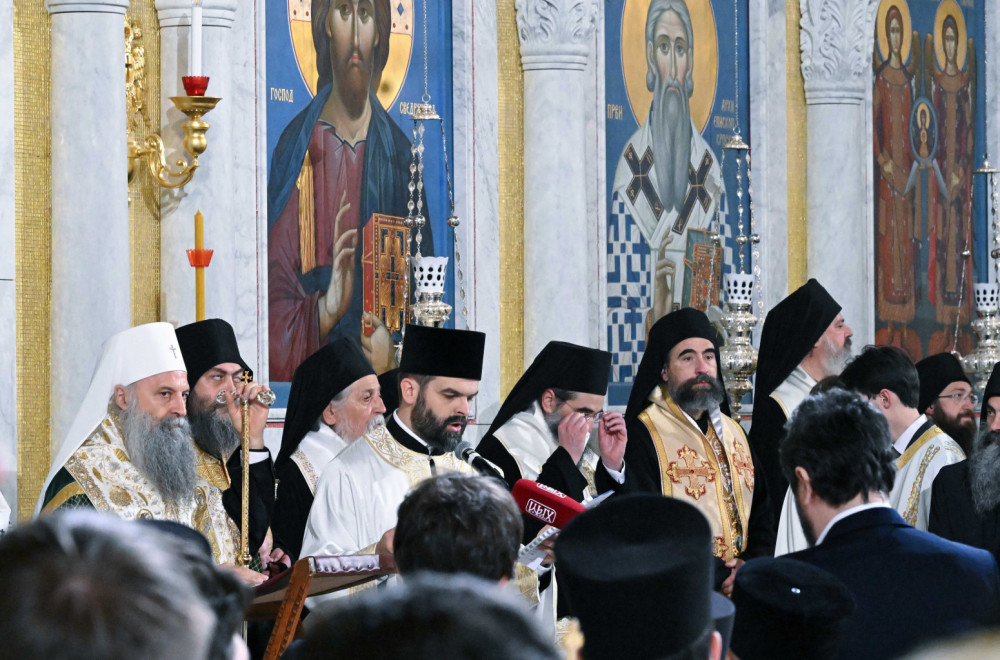 Patrijarh Prorfirije: "Beograd je danas molitveno srce Srba, Spasovdanska litija živi korak vere"