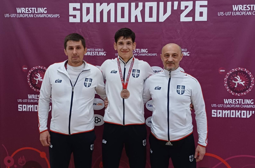 Evropska bronza za mladog srpskog rvača