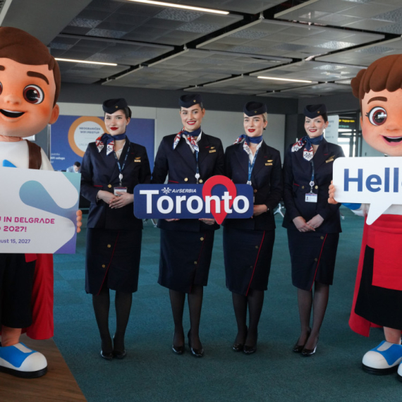 Brendirani avion kao nastavak promocije EXPO 2027 koja će okupiti svet u Srbiji FOTO