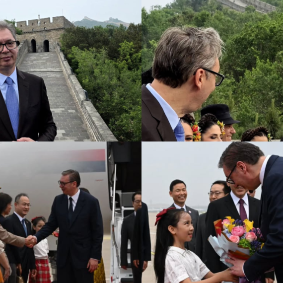 Vučić sa Kineskog zida: "Čelično prijateljstvo Srbije i Kine nije fraza"; "Si Đinping nam je pravi prijatelj"