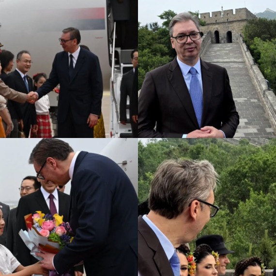 Vučić sa Kineskog zida: "Čelično prijateljstvo Srbije i Kine nije fraza"; "Si Đinping nam je pravi prijatelj"