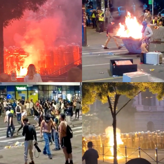 Ovo nisu mirni protesti već rušilačke falange; Noć strave i blokaderskog užasa iza nas – detonacije i nasilje