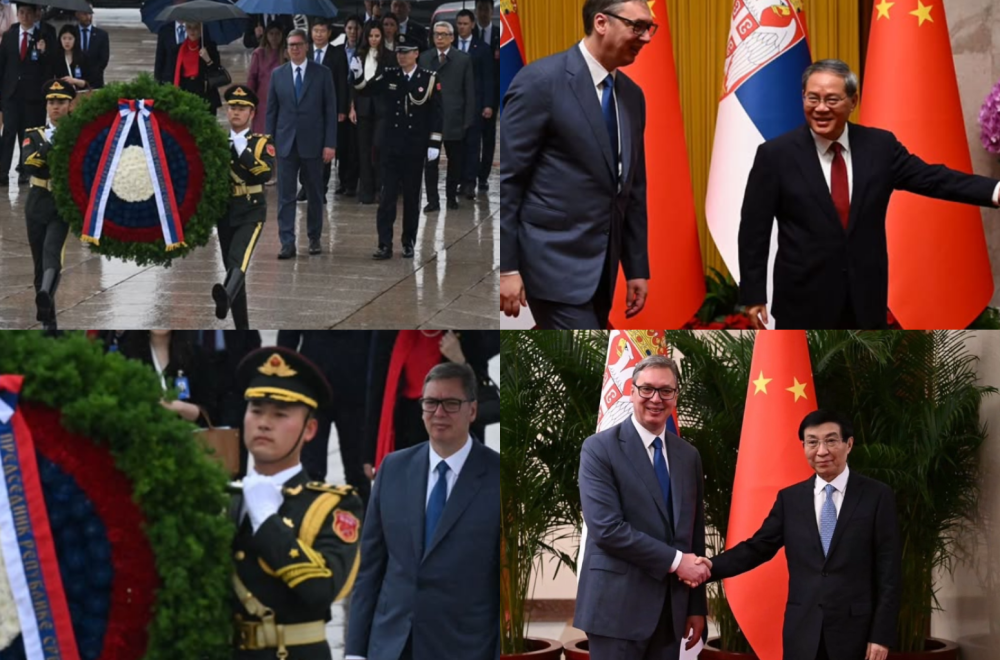 Vučić u Kini: Veliki dan za Srbiju; Odnosi dve zemlje dostigli su istorijski najviši nivo FOTO