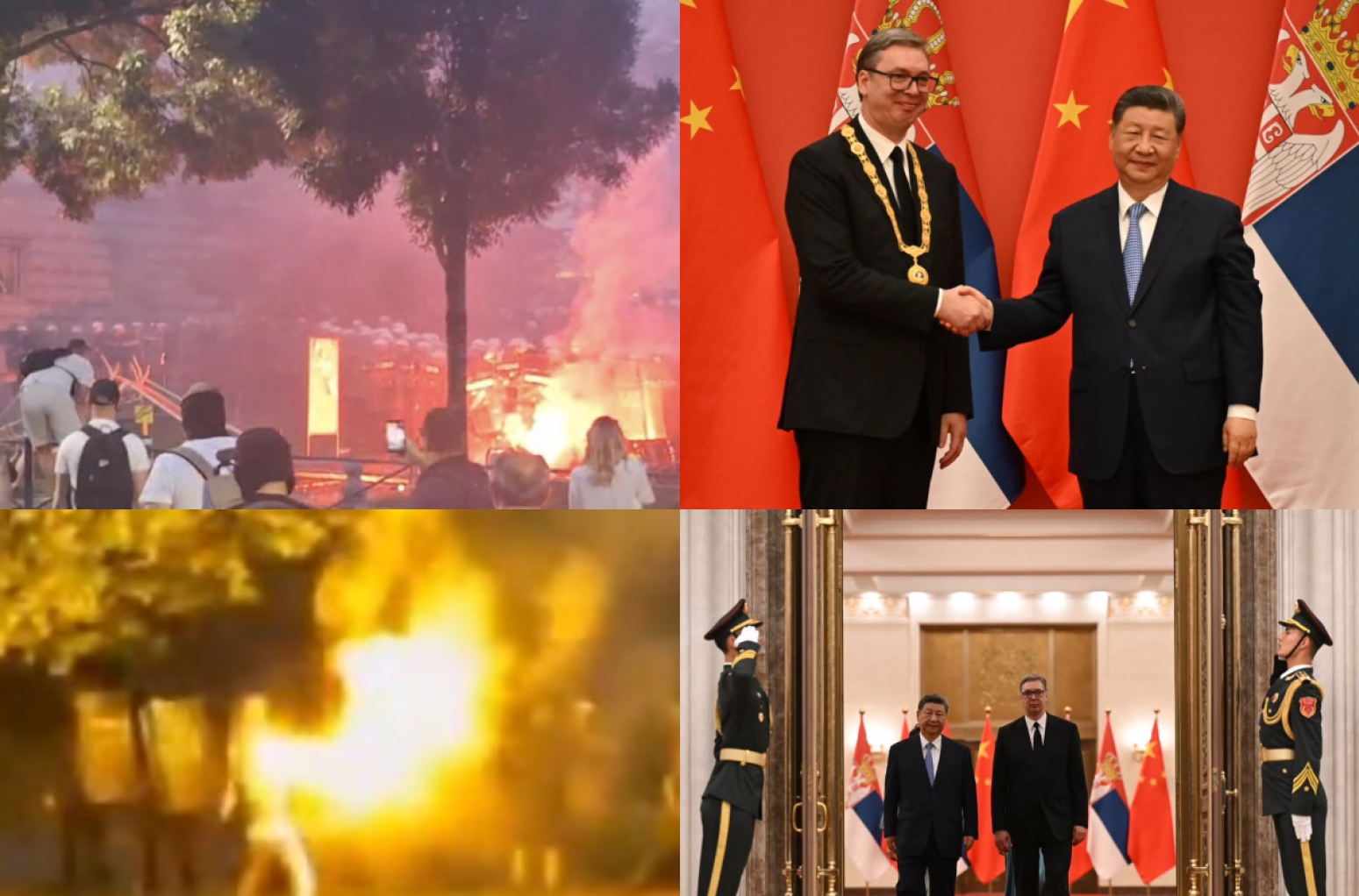 Dve slike Srbije: Dok se Vučić bori za investicije i potpisuje sporazume u Kini, blokaderi razaraju državu