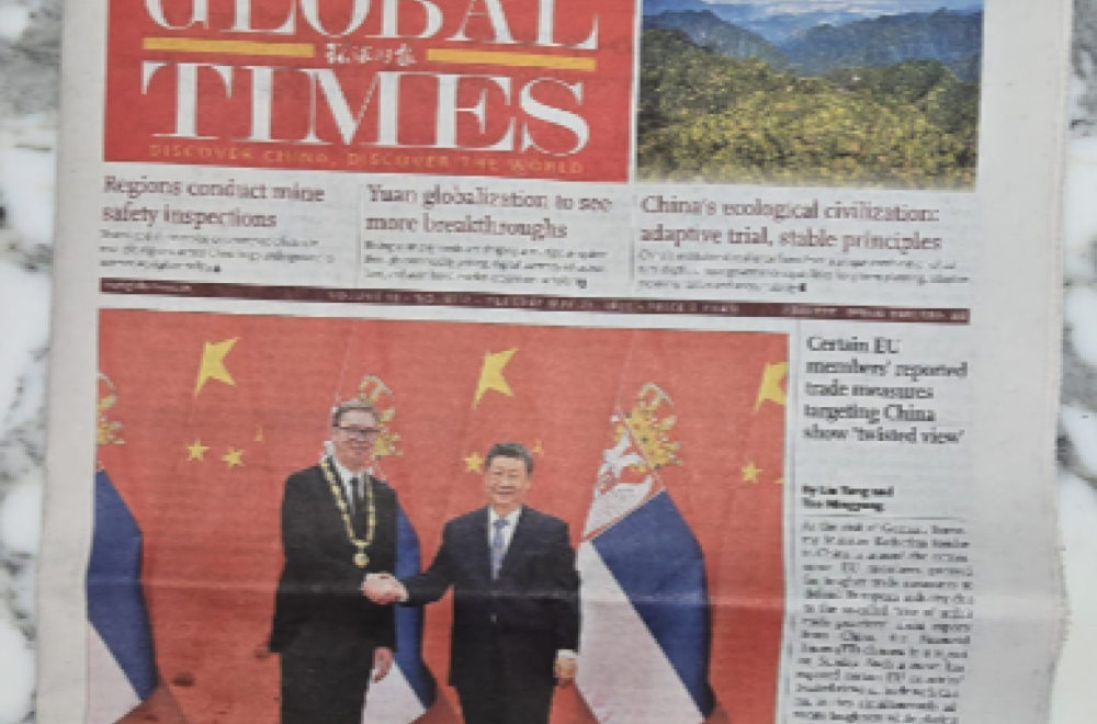 Čelično prijateljstvo Srbije i Kine; Vučić i Si glavna tema u kineskim medijima FOTO