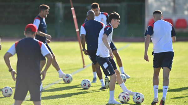 Prvi trening "orlova" pred naredne duele