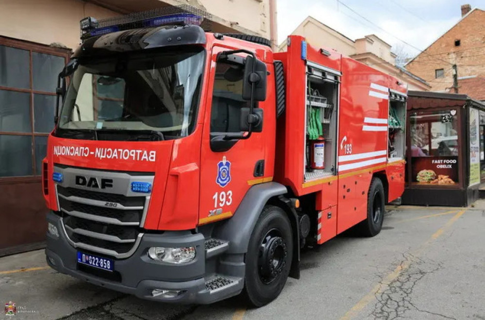 Kragujevački vatrogasci pojačani novom modernom autocisternom