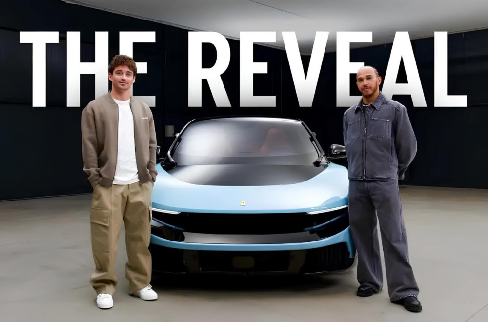 Dok fanovi burno reaguju, Hamilton i Lekler hvale električni Ferrari VIDEO