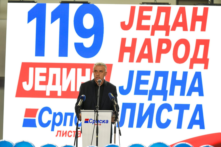 Jedno srce, jedan narod, jedna lista; Srpska lista počela predizbornu kampanju u Žitkovcu FOTO