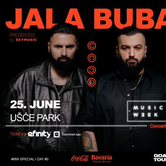 Jala Brat & Buba Corelli su ekskluzivne zvezde nultog dana Belgrade Music Week 26 na Ušću 25. juna