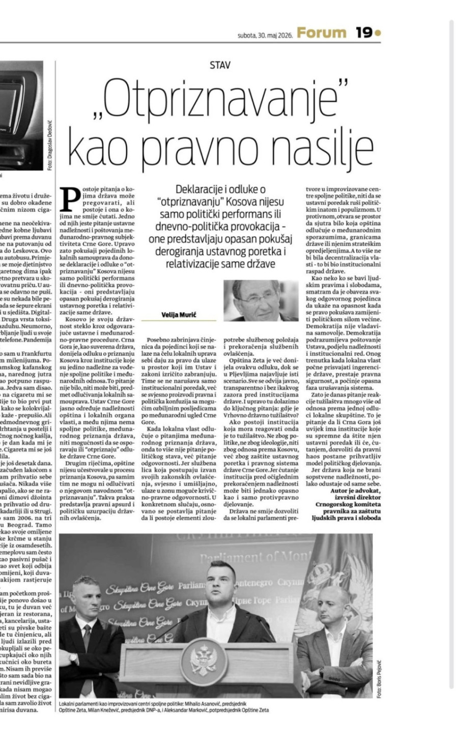 Zato napadaju Vučića: Vijesti u kampanji protiv svakoga u Crnoj Gori ko pomisli na otpriznavanje Kosova