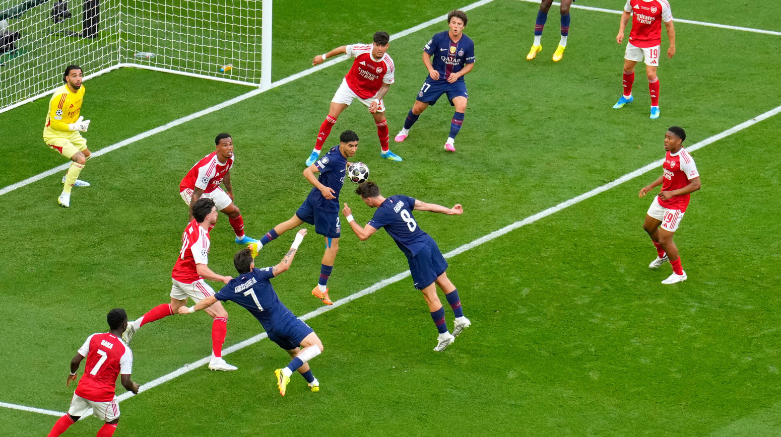 Arsenal neočekivano vodi – PSŽ smušen u finalu LŠ VIDEO