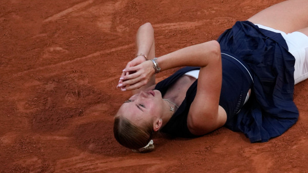 Eliminisana šampionka Rolan Garosa!