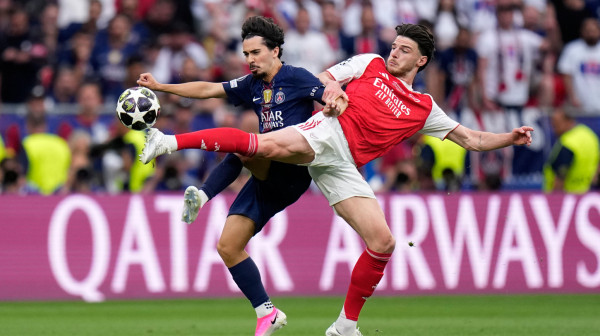 Arsenalov posed lopte najmanji ikad u finalima LŠ