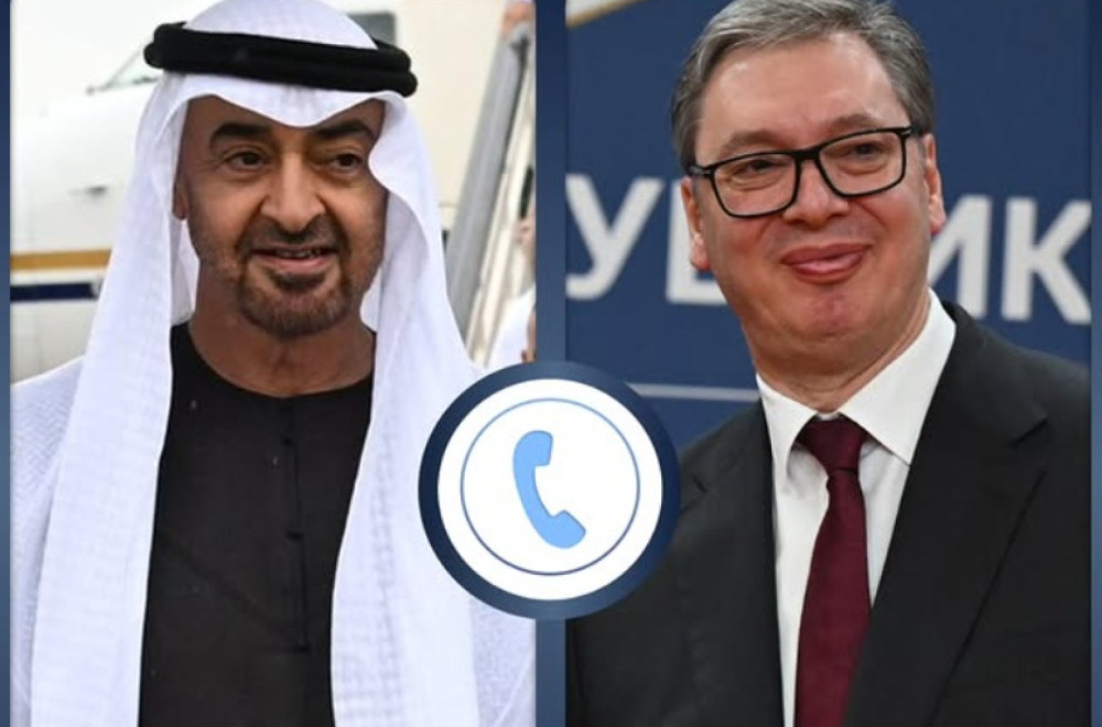 Vučić i Bin Zajed u razgovoru: Srbija i UAE jačaju strateško partnerstvo; Visoko cenimo prijateljstvo