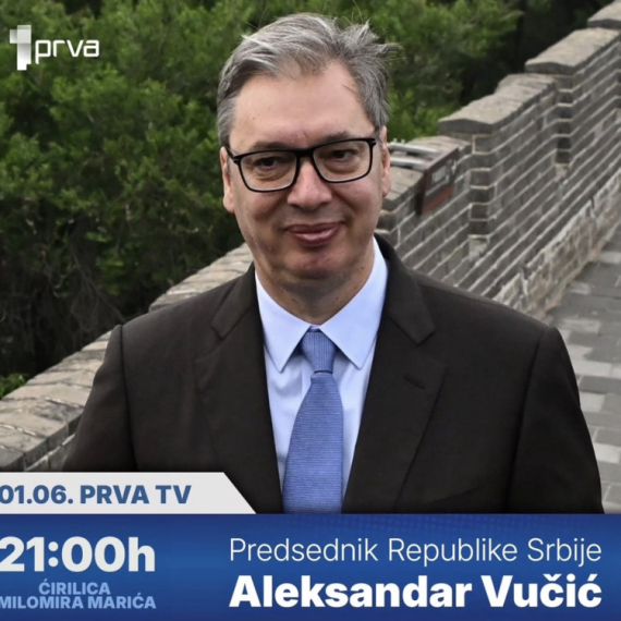 Posle istorijske posete Kini; Vučić gost "Ćirilice Milomira Marića" u 21 sat VIDEO