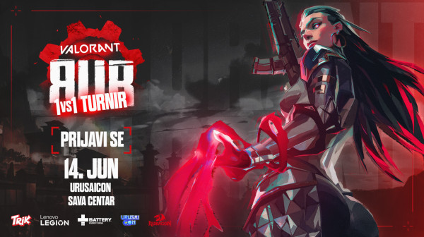 Prijavi se za VALORANT 1v1 turnir na Urusai Conu – 14.06!