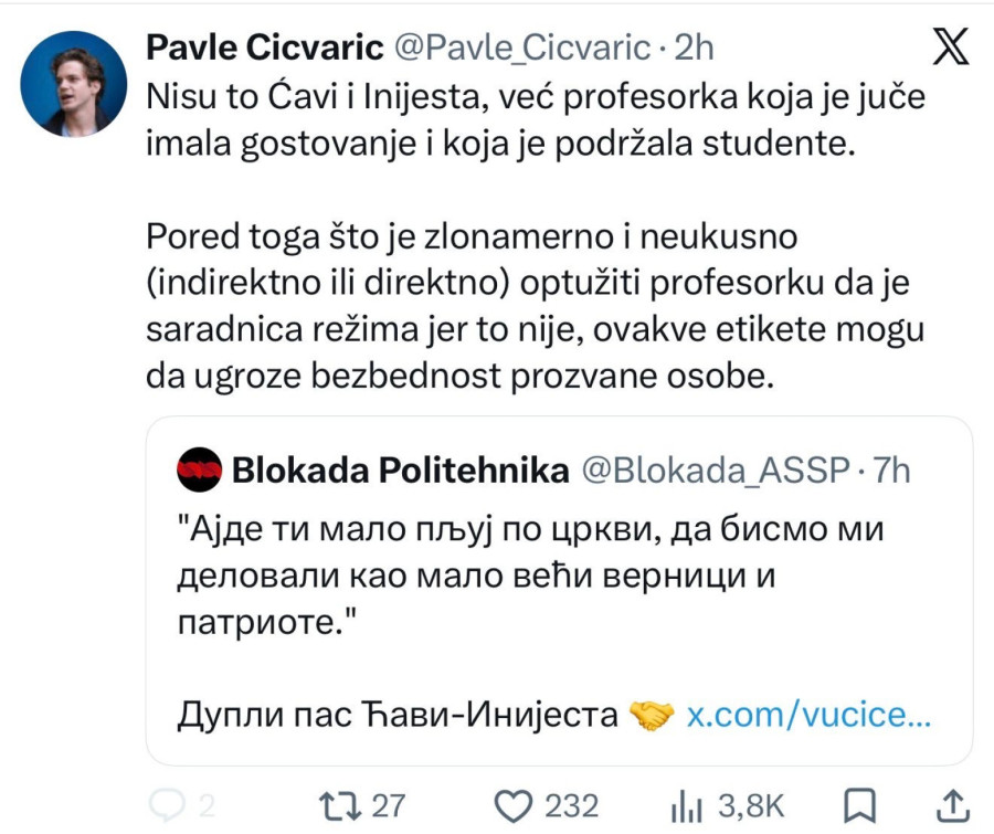Kreću javne prozivke; Blokaderi u žestokom klinču – udaraju jedni na druge