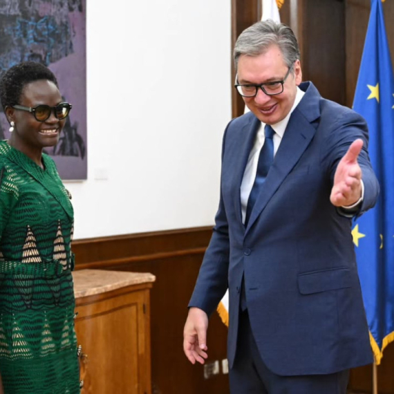 Vučić sa predsednicom Interparlamentarne unije: "Srbija ostaje posvećena poštovanju međunardonog prava" FOTO