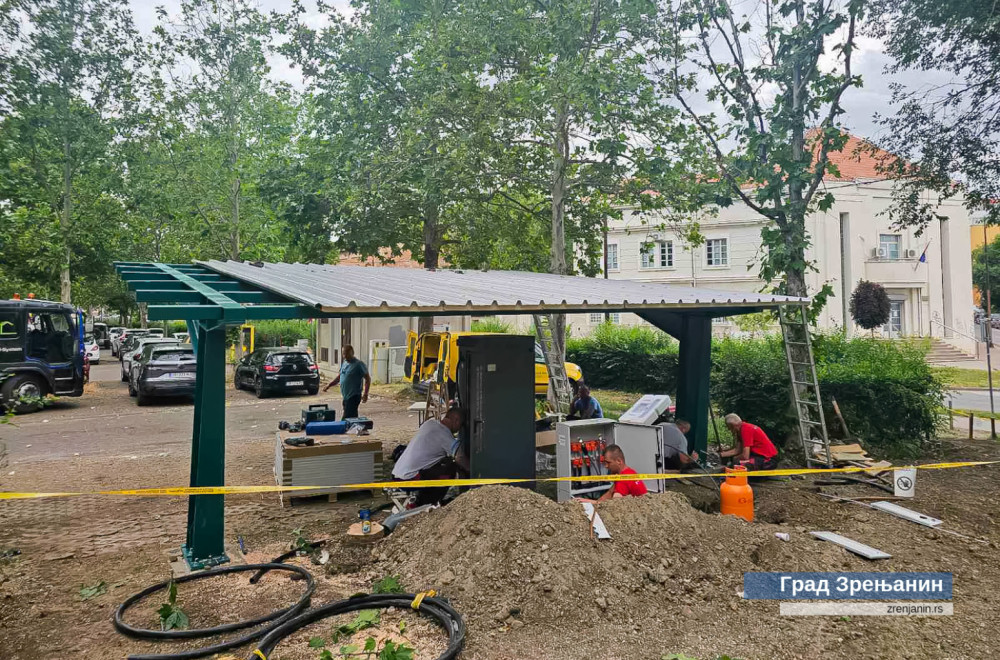 Zrenjanin pravi važan korak ka zelenijem saobraćaju: U toku postavljanje EV punjača u centru grada