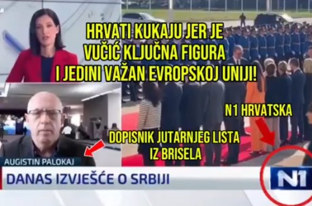 Hrvati kukaju na N1: Vučić jedini važan Evropskoj uniji