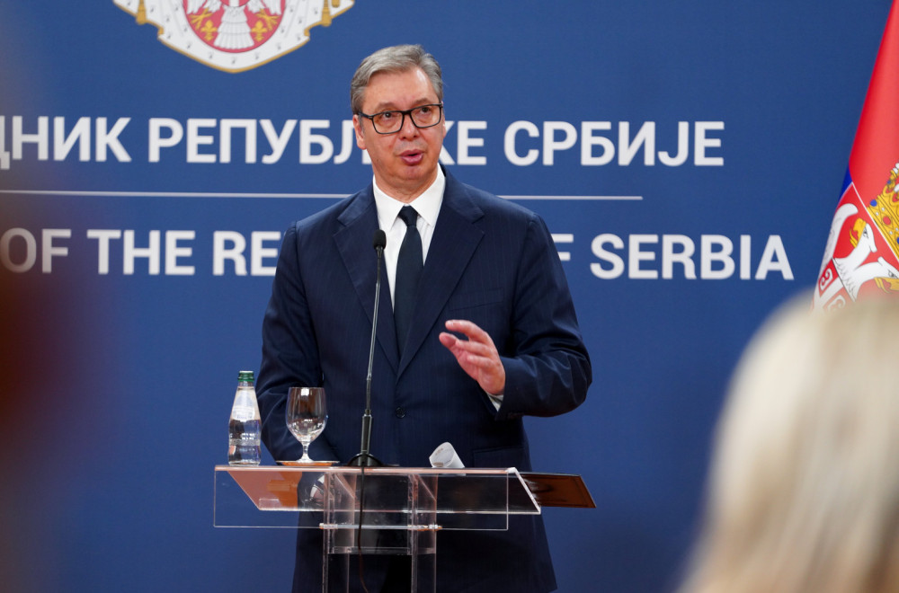 Vučić: "Srbija čini 57,1 odsto izvoza u odnosu na ceo Zapadni Balkan"; "Ukupna trgovina sa EU 58 milijardi"