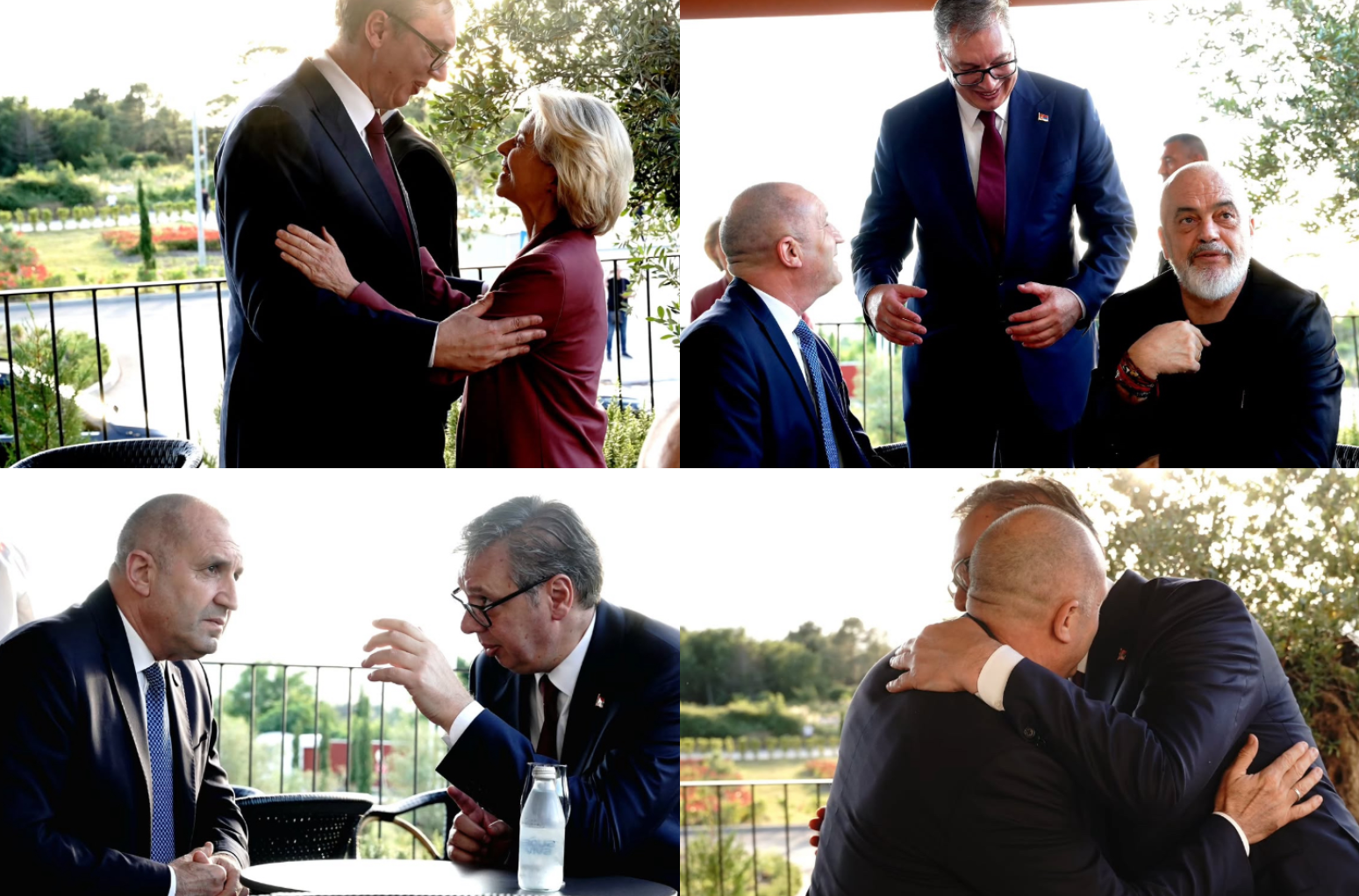 Samit EU – Zapadni Balkan u Tivtu; Vučić na svečanoj večeri sa fon der Lajen, Ramom i Radevim FOTO