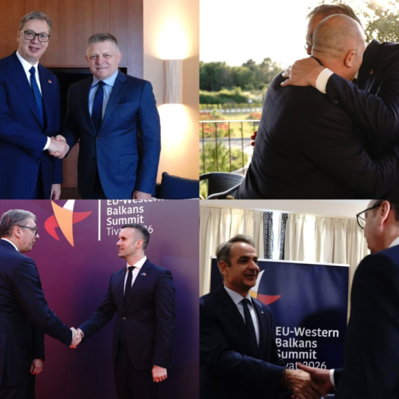 Samit EU – Zapadni Balkan u Tivtu; Važan susret Vučića i Fica; Danas sa Fon Der Lajen, Ficom, Mercom...