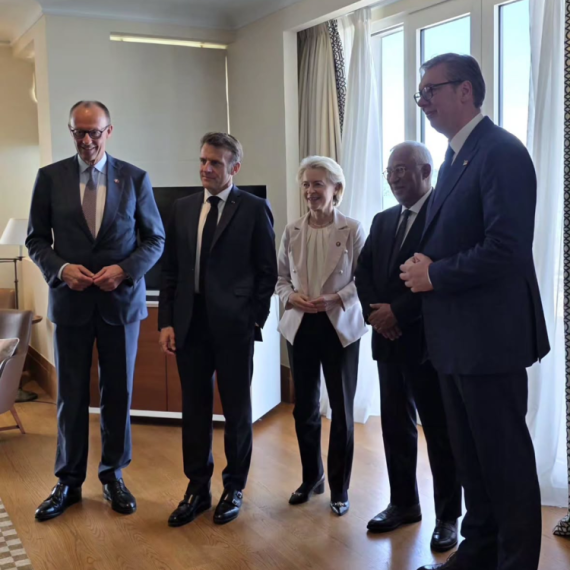 Vučić sa Fon der Lajen, Koštom, Mercom i Makronom: "O evropskoj budućnosti Srbije" VIDEO